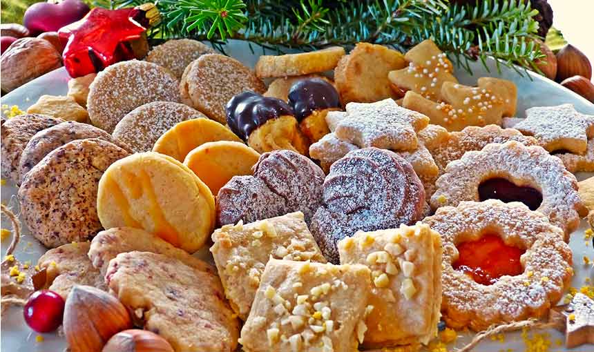  Christmas cookies are often baked according to family recipes passed down through generations.